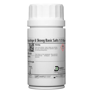 Murashige & Skoog Basic Salts 1/3 Macro