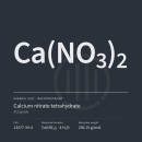 Calcium nitrate tetrahydrate
